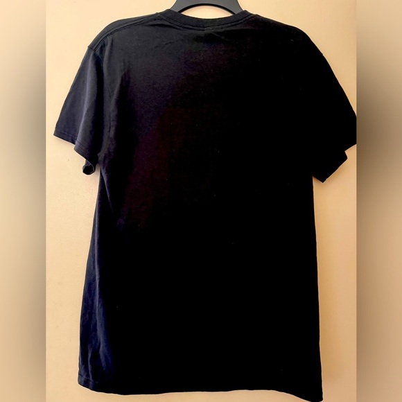 NWT DELTA PRO WEIGHT Me? Sarcastic? Never. Black Short Sleeve T White Letters M - Picture 2 of 6